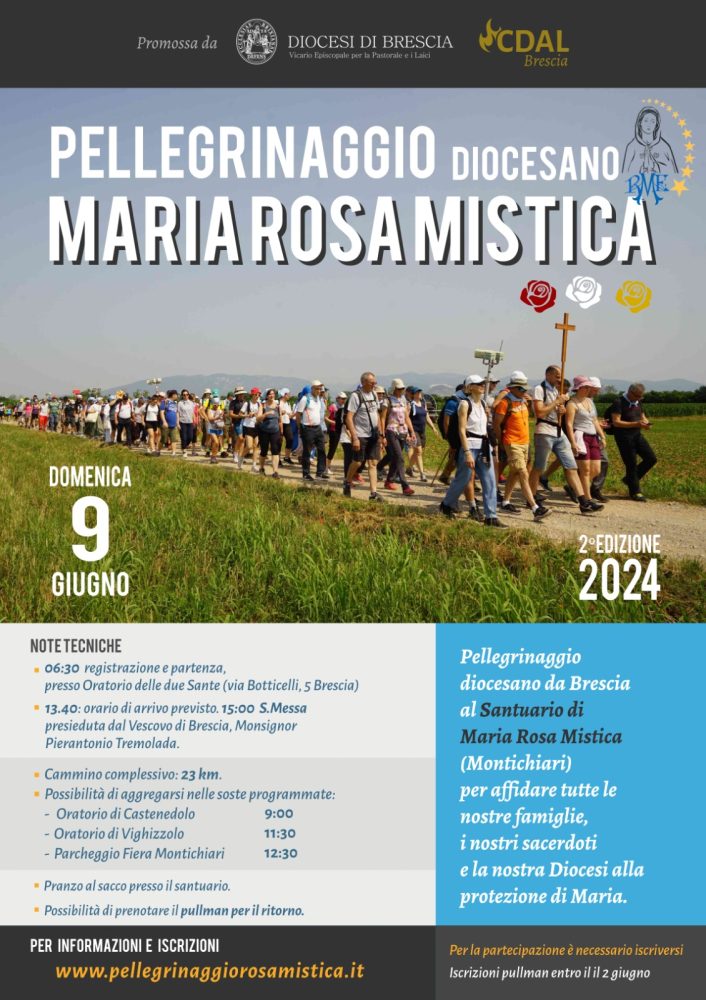 PELLEGRINAGGIO DIOCESANO MARIA ROSA MISTICA