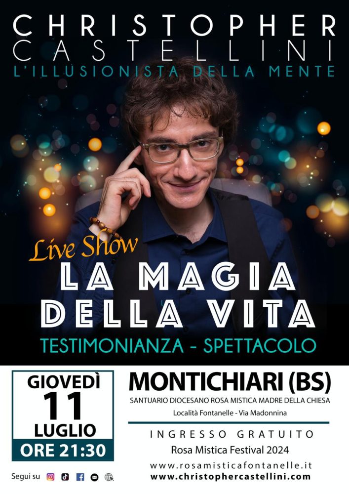 LA MAGIA DELLA VITA, TESTIMONIANZA – SPETTACOLO