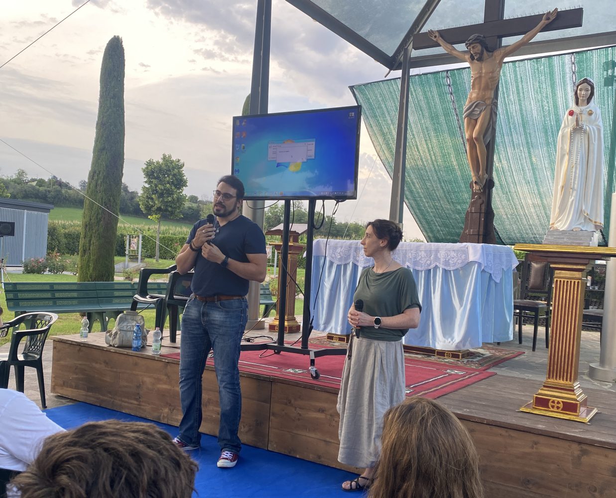 Fede e lavoro cinematografico nella testimonianza di Giovanni e Valeria