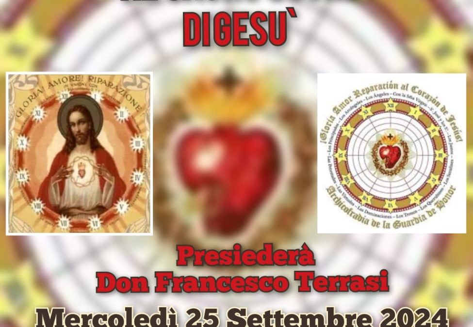 Incontro sulla spiritualità dell’Associazione della Guardia d’onore al Sacro cuore di Gesù