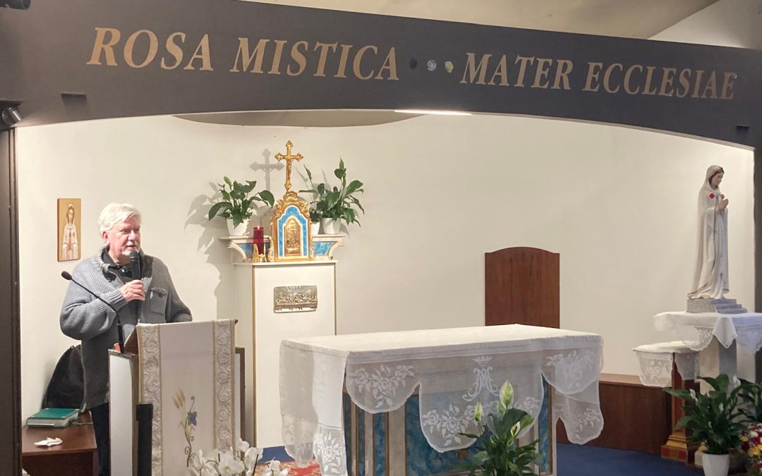 Paolo Gulisano ospite alla Festa dell’Unione Mondiale della Comunione Riparatrice