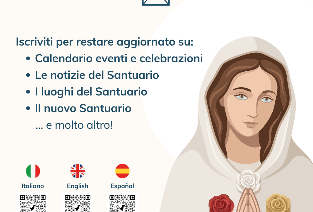 Iscriviti alla Nuova Newsletter di Rosa Mistica